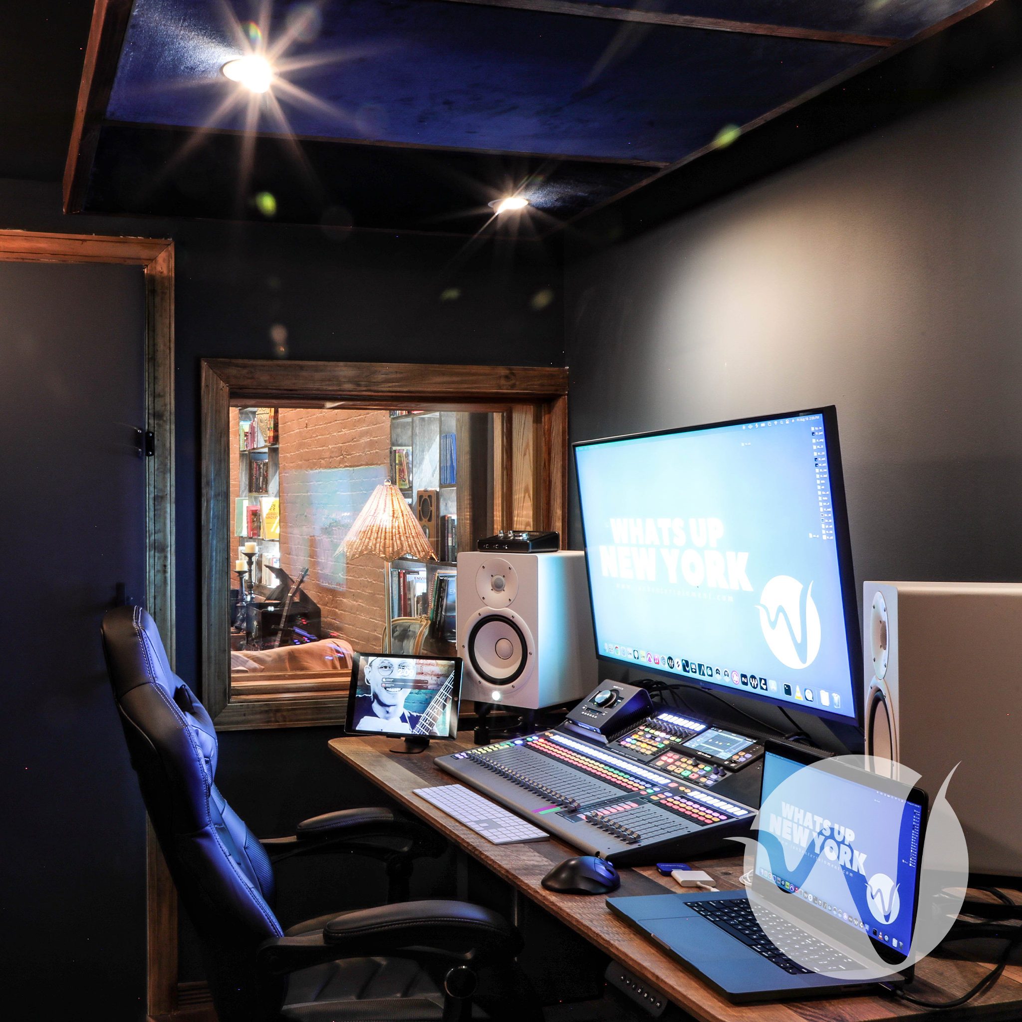 Whats Up New York Mixing and Mastering Booth